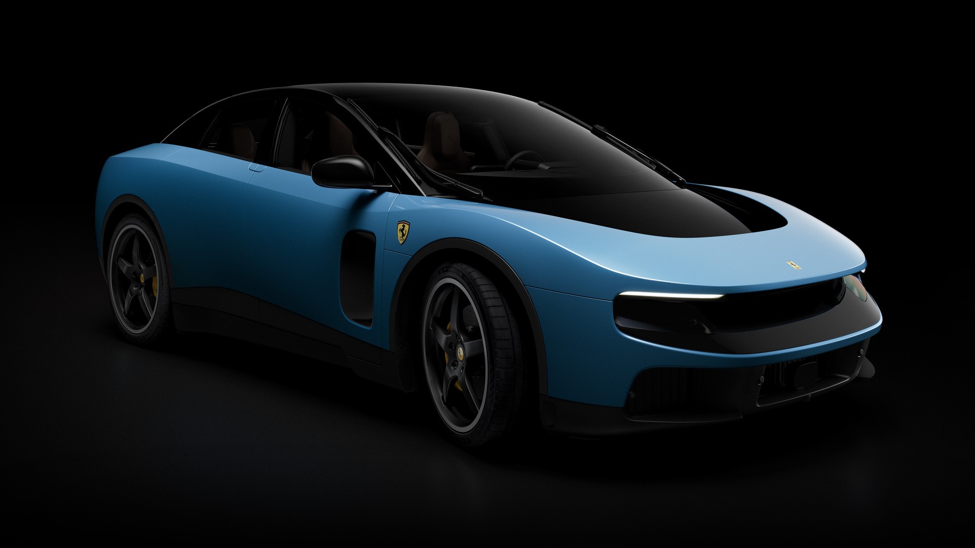 Ferrari reveals Luce electric vehicle concept